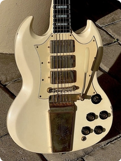 Gibson Sg Custom  1969 Polaris White 
