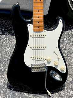 Fender Stratocaster  '57 Avri Reissue 1987 Black Finish