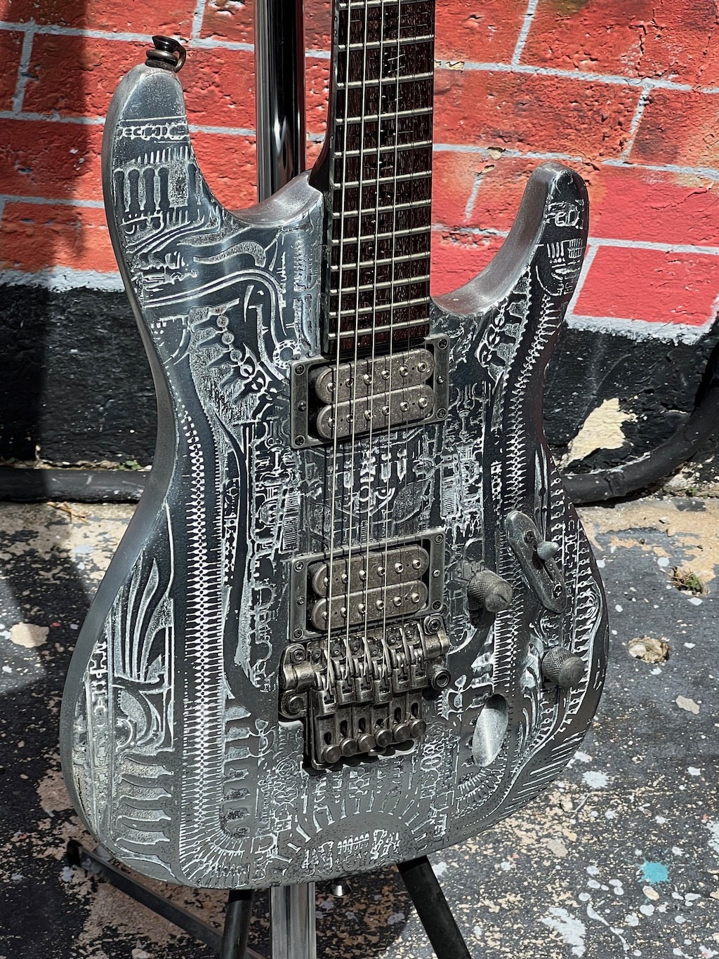 Ibanez SHRG 1Z H.R. GIGER SIGNATURE 2005 Metal Top Guitar Ibanez SHRG 1Z H.R. GIGER SIGNATURE 2005 Metal Top Guitar