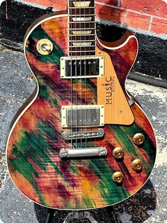 Gibson Les Paul Music Rising Ltd. Edition 2005 Multi Color