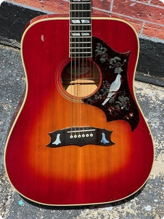 Gibson Dove Custom 1980 Cherry Sunburst 