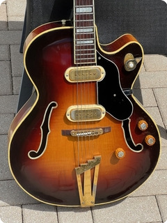 Premier Guitars Deluxe Arch Top  1958 Dark Sunburst 