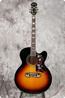 Epiphone Ej 200sce/vs 2014 Sunburst