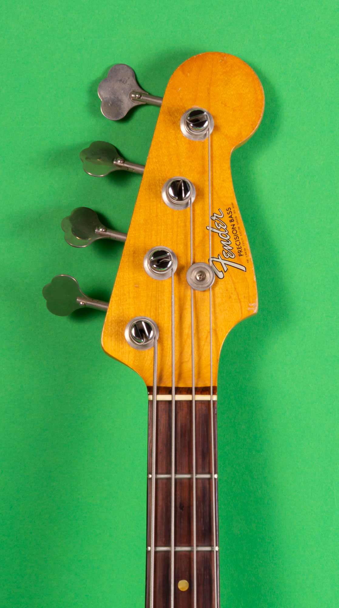 Fender Precision Bass 1966 Firemist Silver Bass For Sale Jay Rosen Music