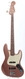 Fender Jazz Bass Classic 60s Matching Headstock 2002-Burgundy Mist Metallic