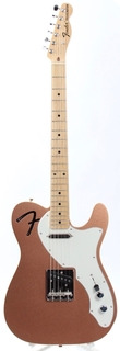 Fender Telecaster Thinline F Hole 2021 Penny Mist Metallic