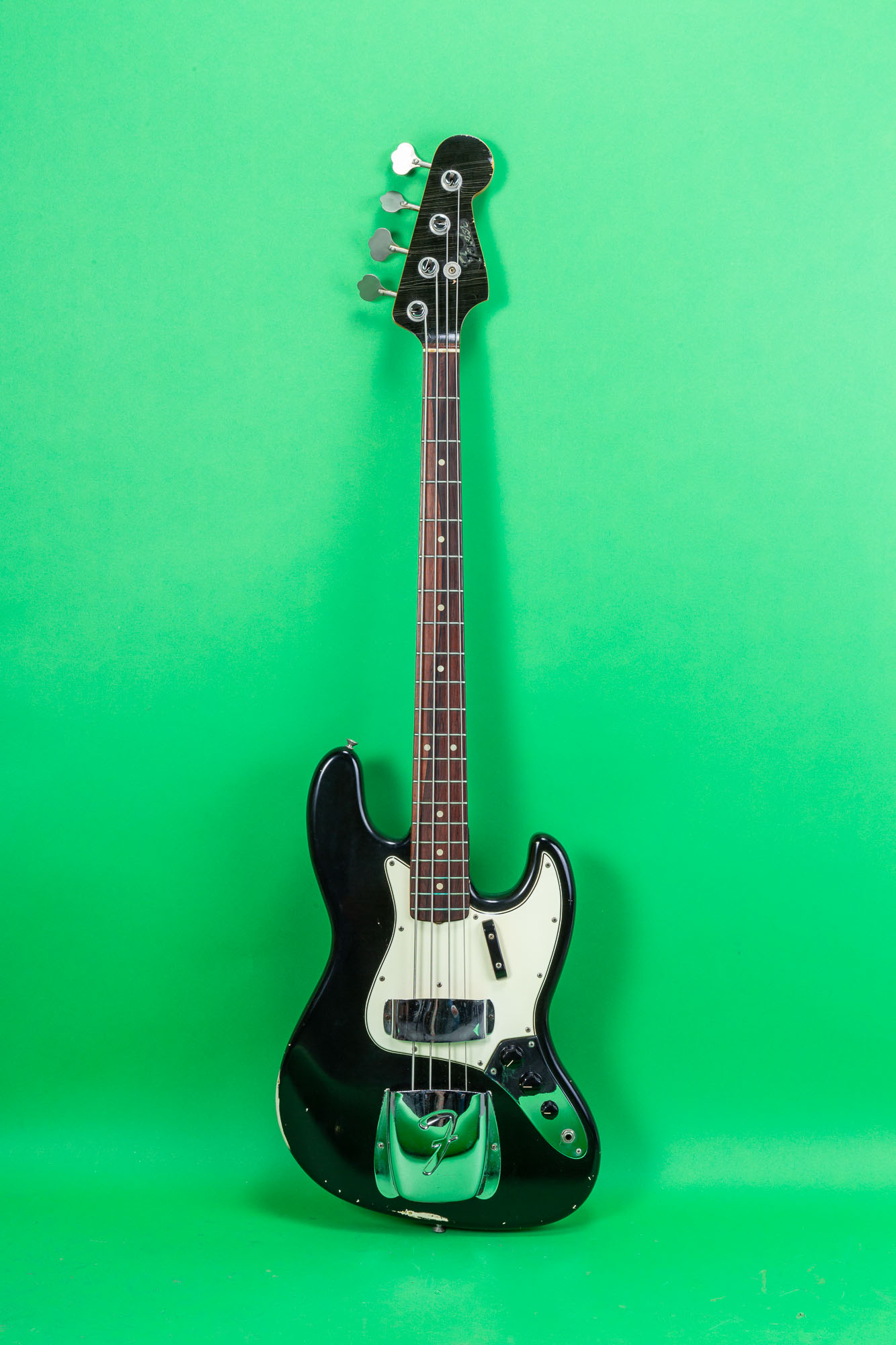 Fender Jazz Bass 1965 Black Bass For Sale Jay Rosen Music