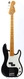 Fender Precision Bass '57 Reissue Fretless 1989-Black 