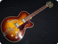 Hofner President E2 Thin Brunette 1963 Sunburst