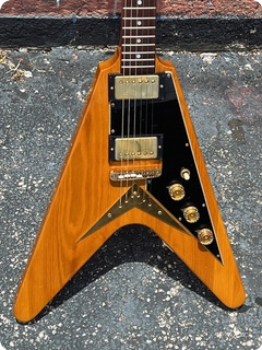 Ibanez 2387ct Rocket Roll Flying V Reissue 1975 Korina 