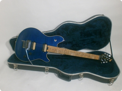 Peavey Wolfgang Usa Blue Flame