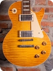 Gibson Collectors Choice Gruhn Burst Vic Da Pra Les Paul Standard Lemon Drop