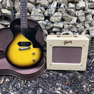 Gibson Les Paul Junior Guitar & Amp Set 1956 Sunburst