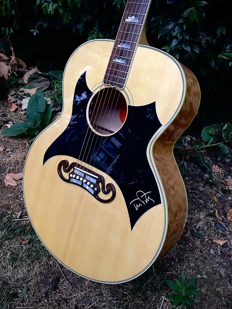 Gibson Custom Shop Tom Petty Wildflower J200 2021 Natural Guitar For Sale Denmark Street Guitars