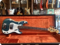Fender-Precision Bass-1965-Lake Placid Blue