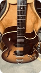 Gibson Es 125 DC Full Body Depth 1966 Dark Sunburst 
