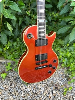 Gibson Les Paul Custom Showcase Edition Emgs Collector Quality  1988 Red Sparkle