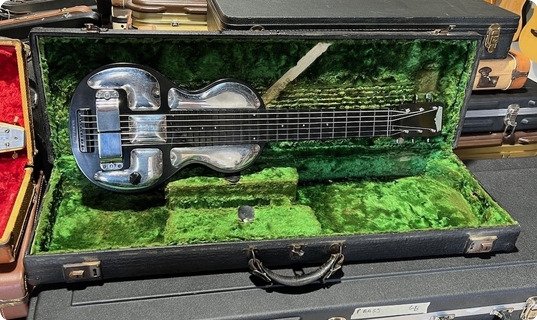 Rickenbacker Model B 6 Lapsteel 1936 Black & Chrome