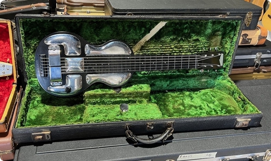 Rickenbacker Model B 6 Lapsteel 1936 Black & Chrome Guitar For