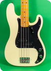 Fender Precision Bass Rare Slab Body John Entwistle 1966 White