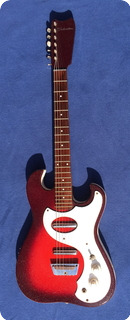 Silvertone 1457 1960 Red Sparkle