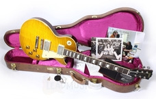 Gibson-Ace Frehley Gibson Les Paul 1959 Aged Artist Proof #1 Owned And Signed -2015-Sunburst