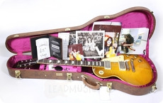 Gibson Ace Frehley Gibson Les Paul 1959 Aged Artist Proof 1 Owned And Signed 2015 Sunburst