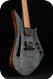 Lava Drops Guitars Hollow Flamed Maple Drop-Matte Blue