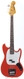 Fender Mustang Bass 2006-Fiesta Red