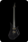 Lava Drops Guitars Fretless Quilted Maple Black Drop. 2020 Translucent Black Gloss