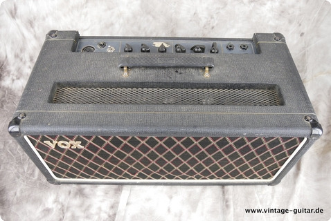 Vox Ac 50 Head Black Tolex