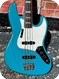 Fender Jazz Bass International Color 1980 Maui Blue Finish 