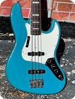 Fender-Jazz Bass International Color-1980-Maui Blue Finish 