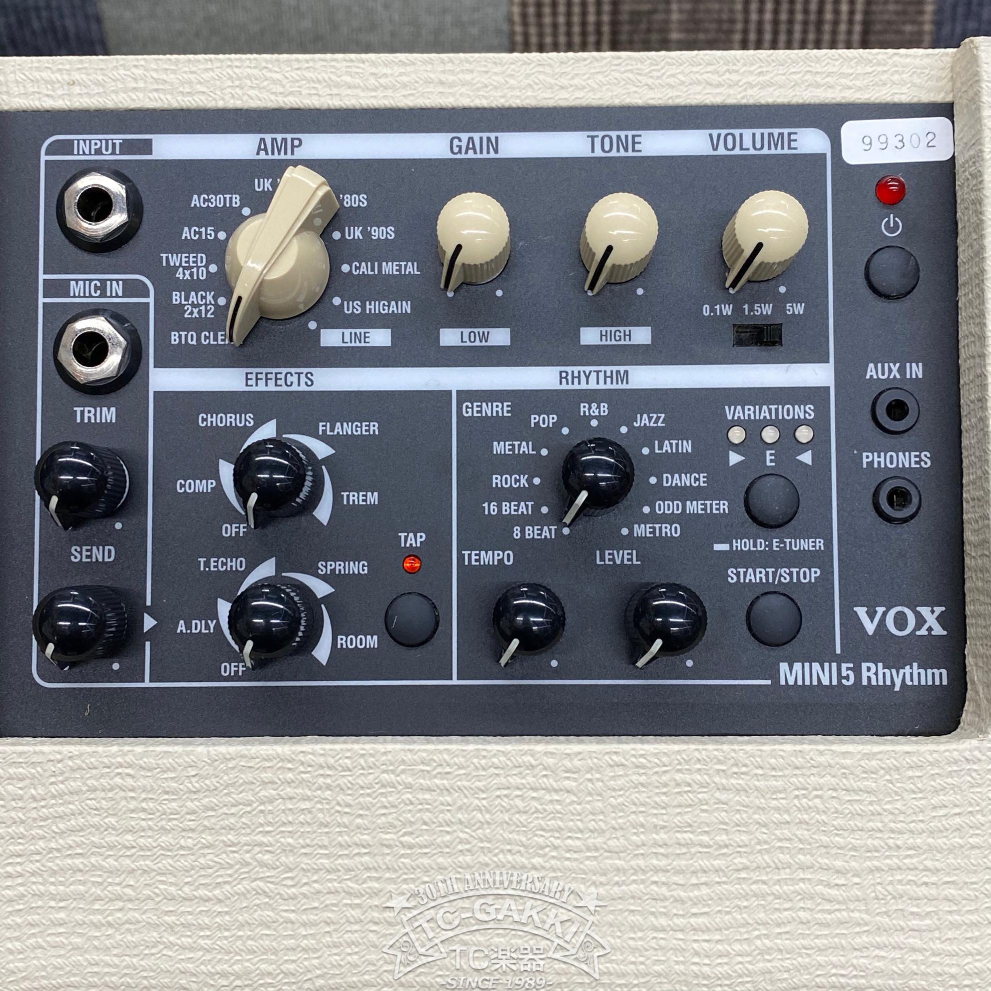 Vox MINI5 Rhythm 0 Amp For Sale TCGAKKI