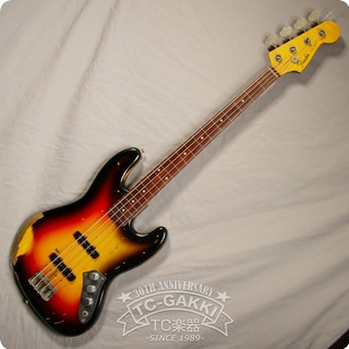 Fender Custom Shop Jaco Pastorius Jazz Bass Relic [light Weight 3.85kg] 2005