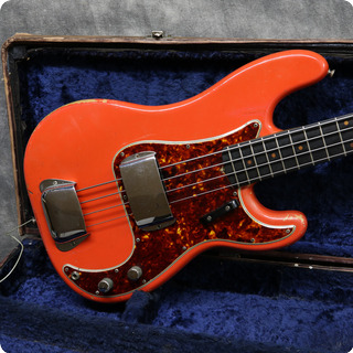 Fender Precision 1960 Fiesta Red Refinish