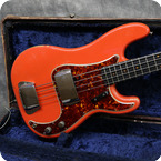 Fender-Precision-1960-Fiesta Red Refinish