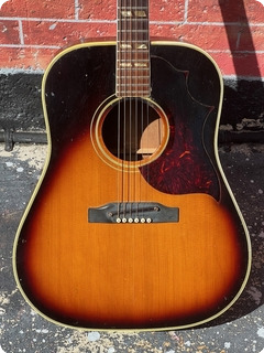 Gibson Sj 1963 Sunburst Finish