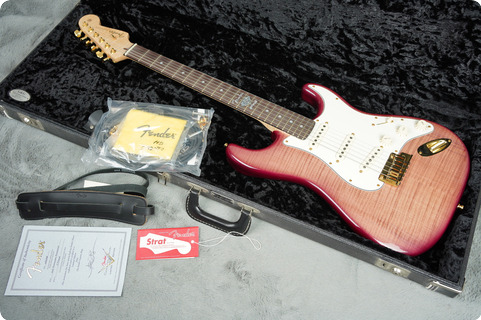 Fender Custom Shop 60th Anniversary Limited Edition Presidential Wine Stratocaster 2006 Wine Red