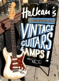 Fender Stratocaster 1965 Olympic White Custom Color