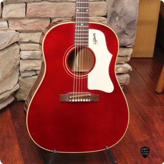 Gibson J 45 Aj 1968 Cherry Red 