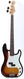 Squier Precision Bass Japan Silver Series 1993-Sunburst