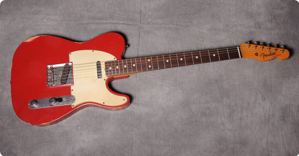 Fender Custom Shop 1963 Telecaster Relic 2013 Dakota Red