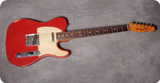Fender-Custom Shop 1963 Telecaster Relic-2013-Dakota Red