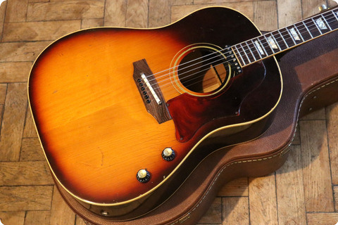 Gibson J160e 1967 Tobacco Sunburst (nitro)