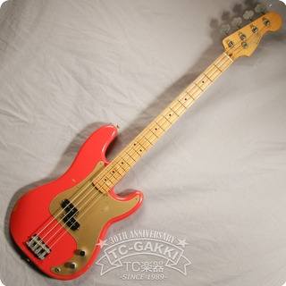 Fender Mexico Road Worn '50s Precision Bass Fiesta Red [3.85kg] 2017