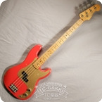 Fender Mexico Road Worn 50s Precision Bass Fiesta Red 3.85kg 2017