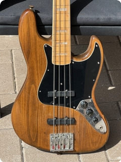 Fender Jazz Bass Fretless 1973 Walnut Finish