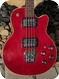 Guild Guitars M-85 II Bass Cheryl Crow 1972-Cherry Red Finish 