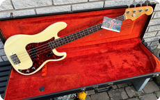 Fender-Precision Bass-1966-Olympic White